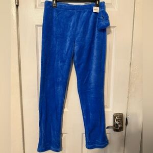 Women’s Blue Fleece Pajama Pants. Size M/L. NWT